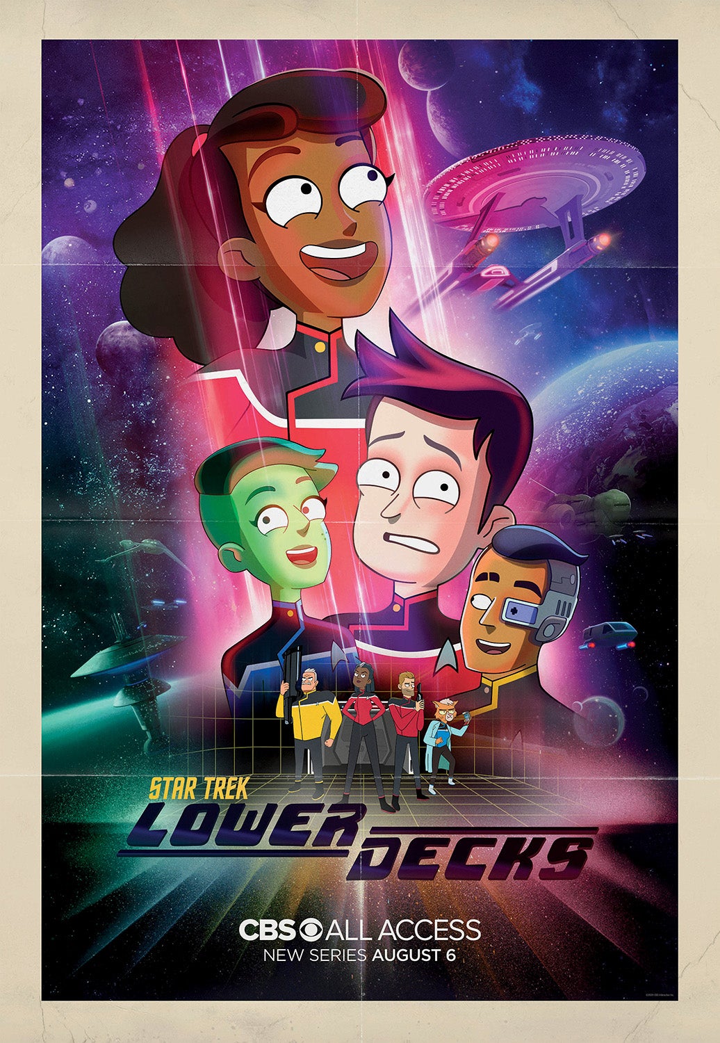 Star Trek Lower Decks Sets Release Date Previews First Trailer