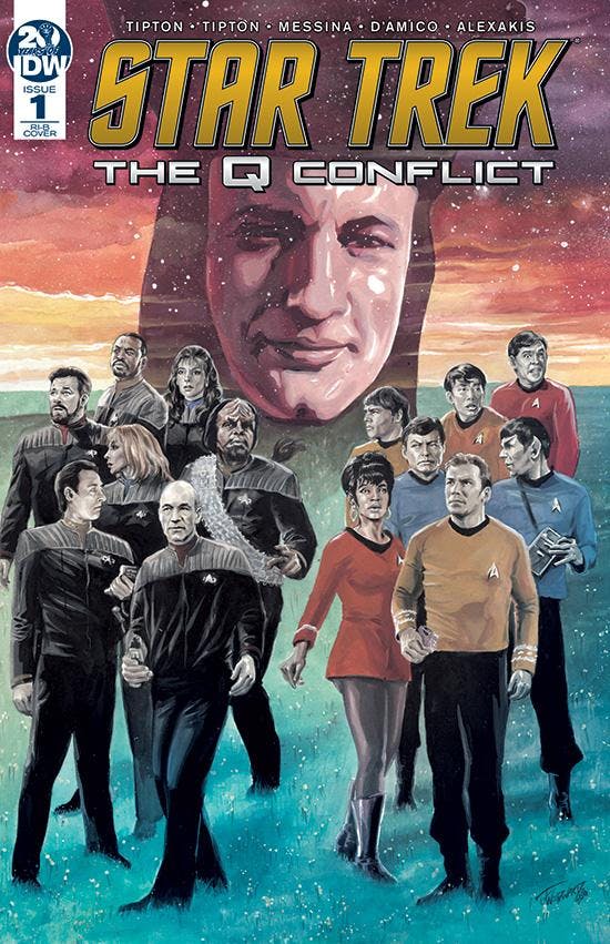 Star Trek: The Q Conflict #1 Variant Cover