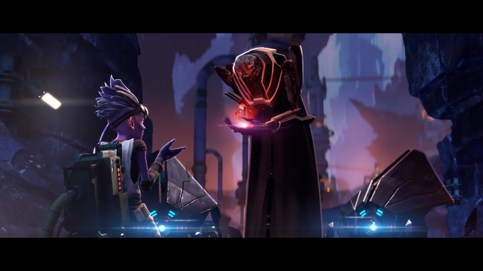 A still image from Star Trek: Prodigy