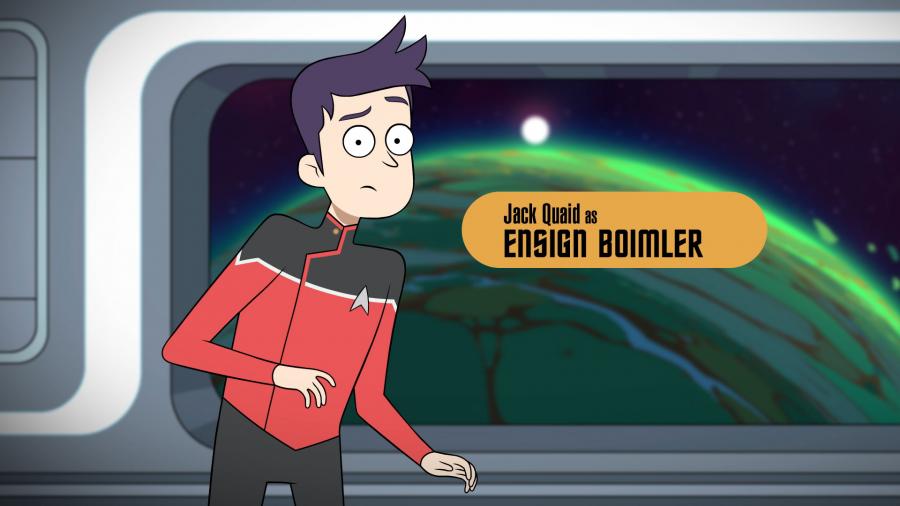Jack Quaid as Ensign Boimler 