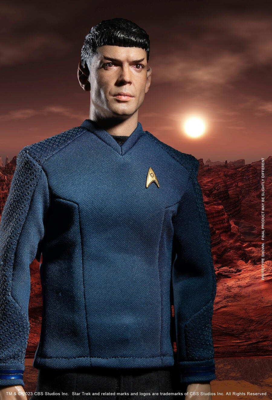 Star Trek: Strange New Worlds EXO-6 Spock figure