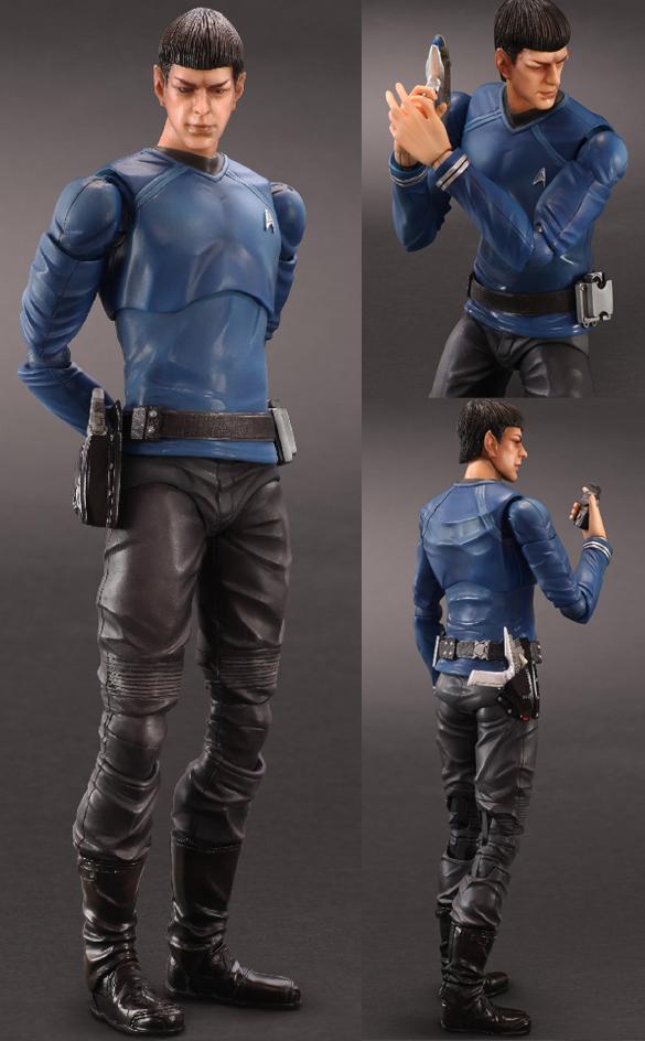 Play Arts Kai Set Cap. top Kirk & Spock