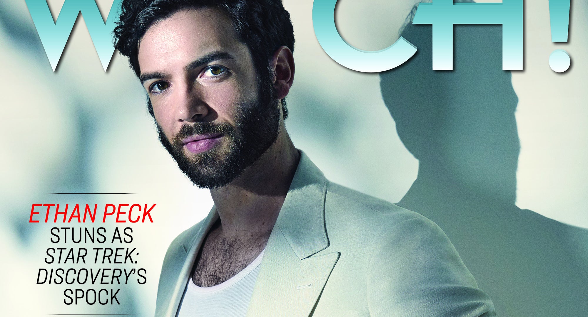 Ethan Peck on Watch! Cover