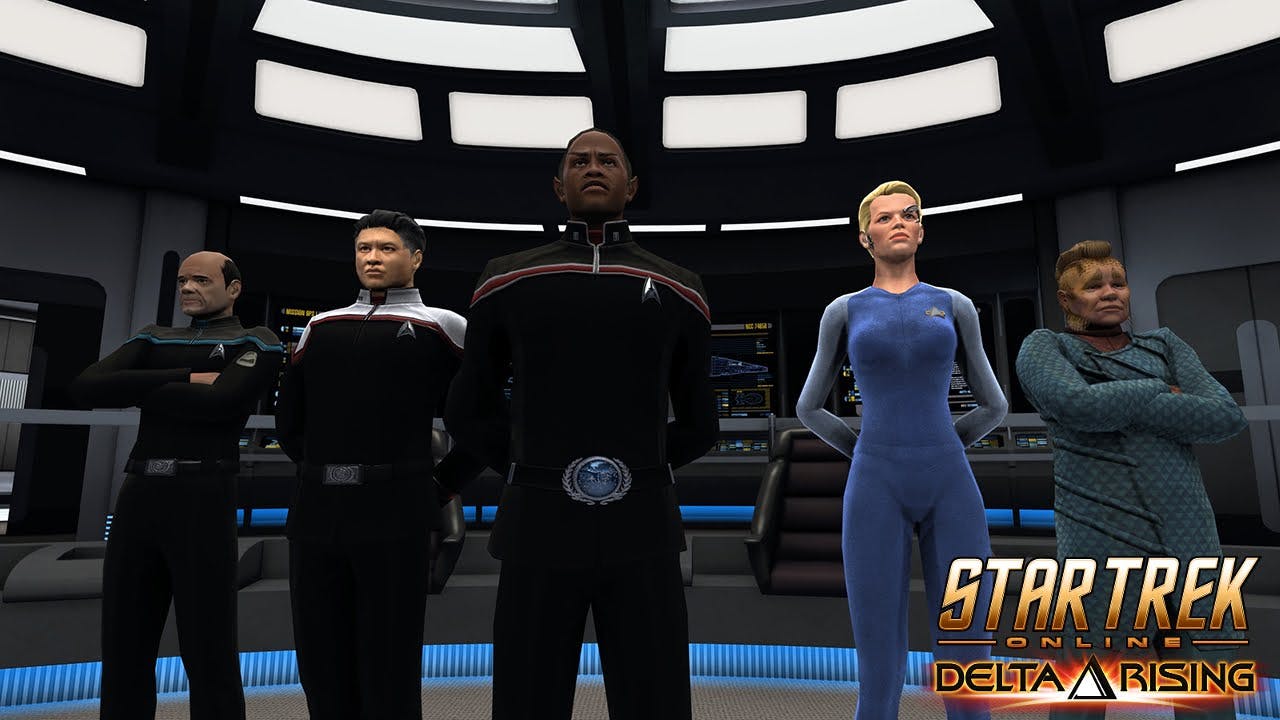 A screenshot from Star Trek Online