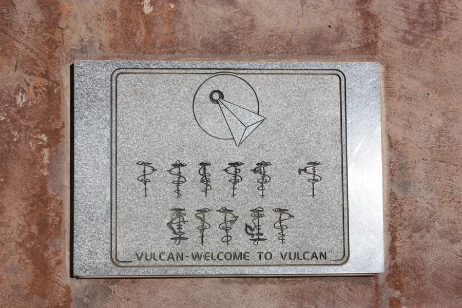 “Vulcan, Alberta - Canada”, Star Trek