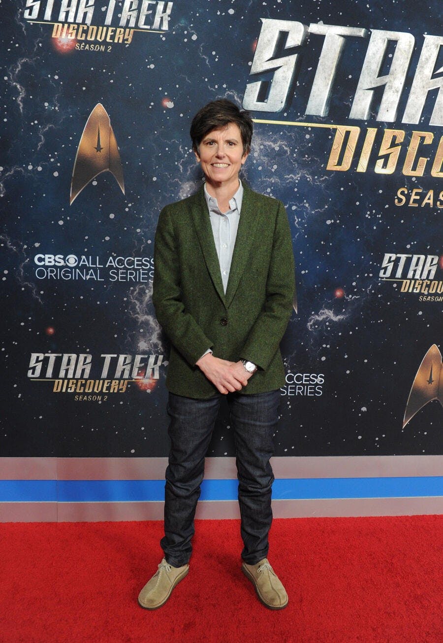 Tig Notaro on the Red Carpet during the Season 2 STAR TREK: DISCOVERY premiere