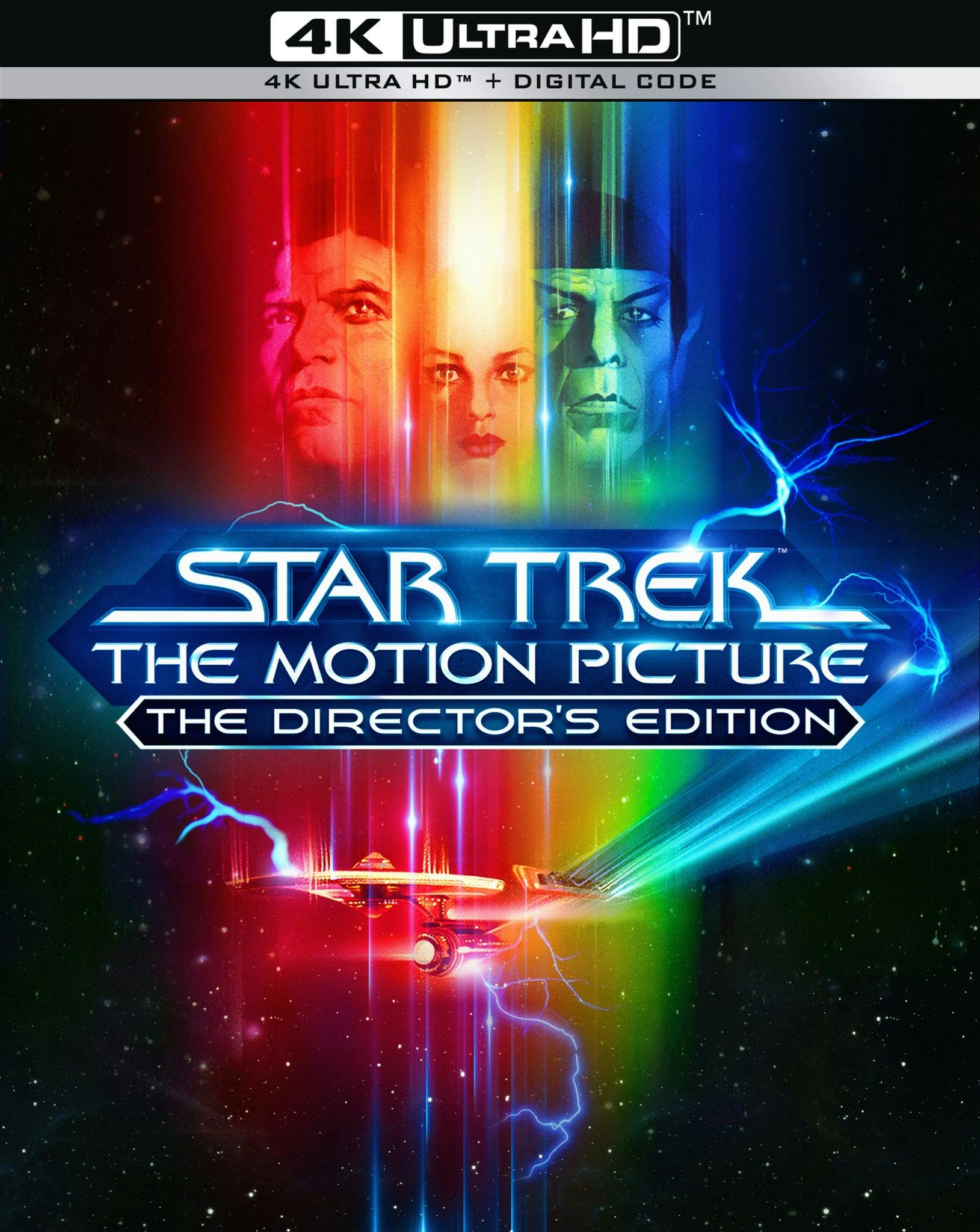 The 4K Ultra HD cover for Star Trek: The Motion Picture - Director's Edition