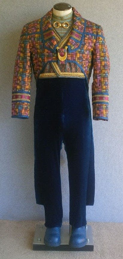 One of Quark's original DS9 costumes, seen across several episodes.