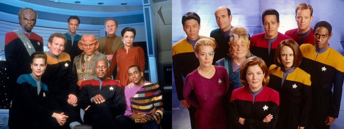 Star Trek: Deep Space Nine - Star Trek: Voyager