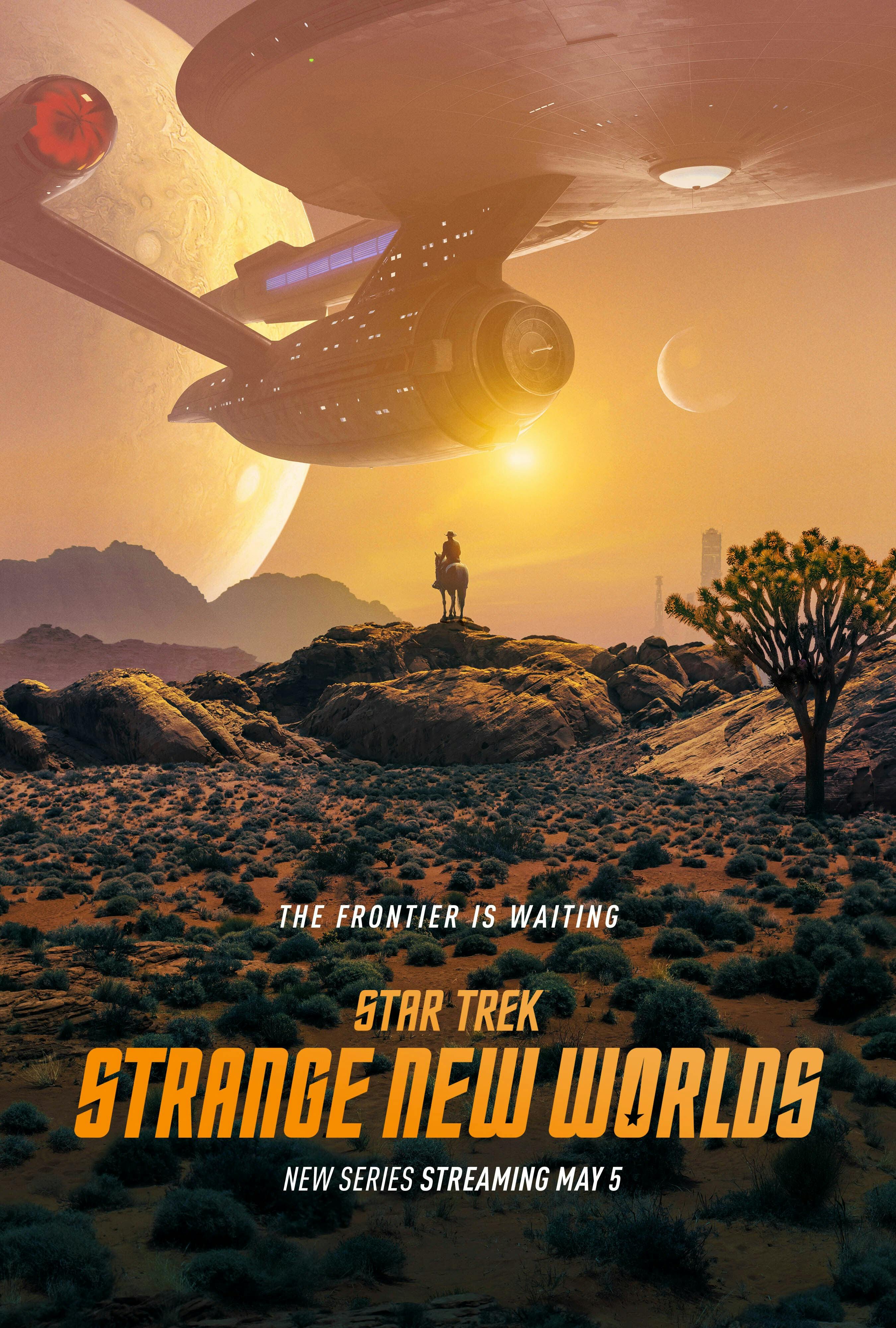 Key promotional art poster for Season 1 of Star Trek: Strange New Worlds