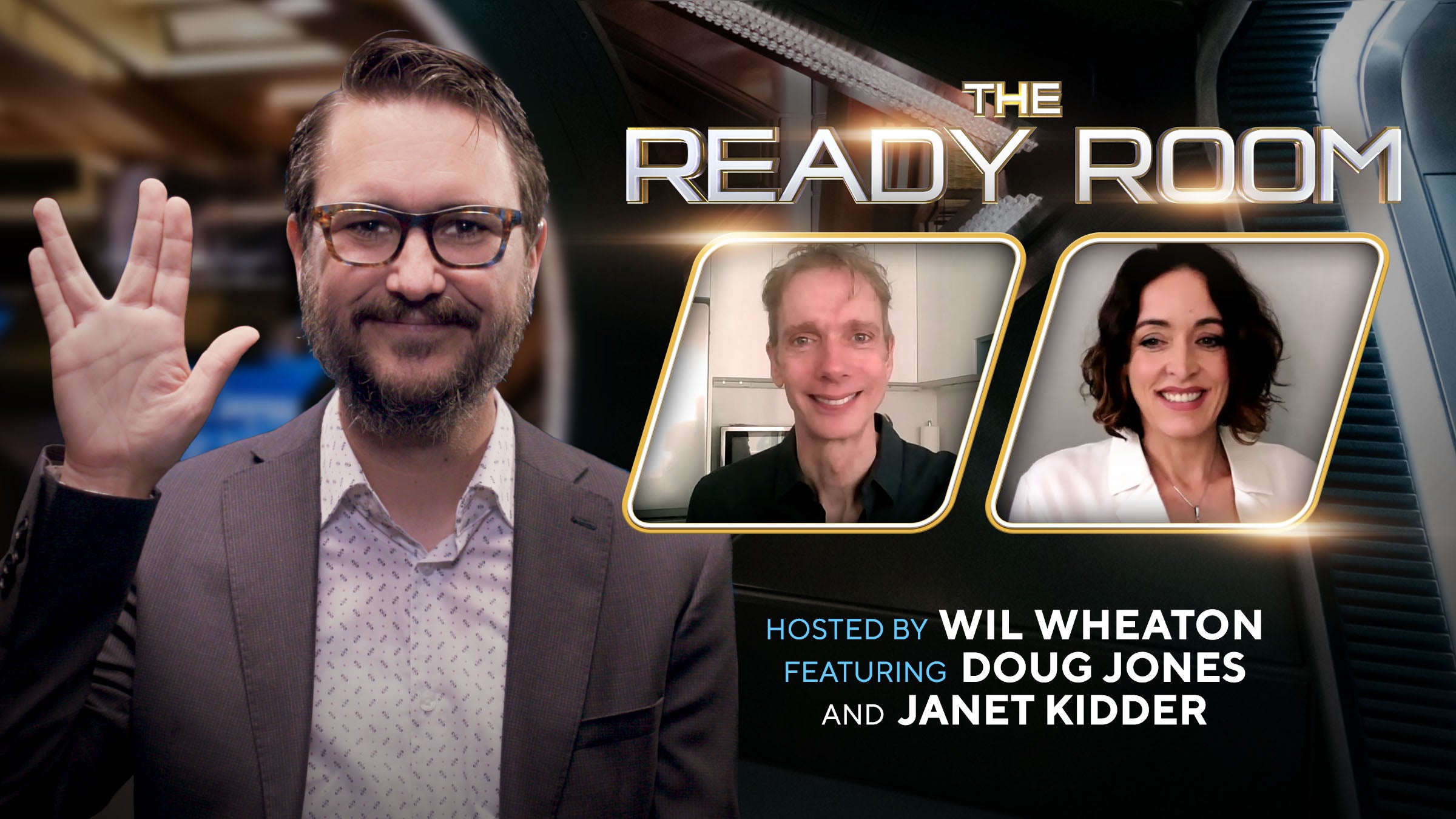 Doug Jones and Janet Kidder Head to The Ready Room