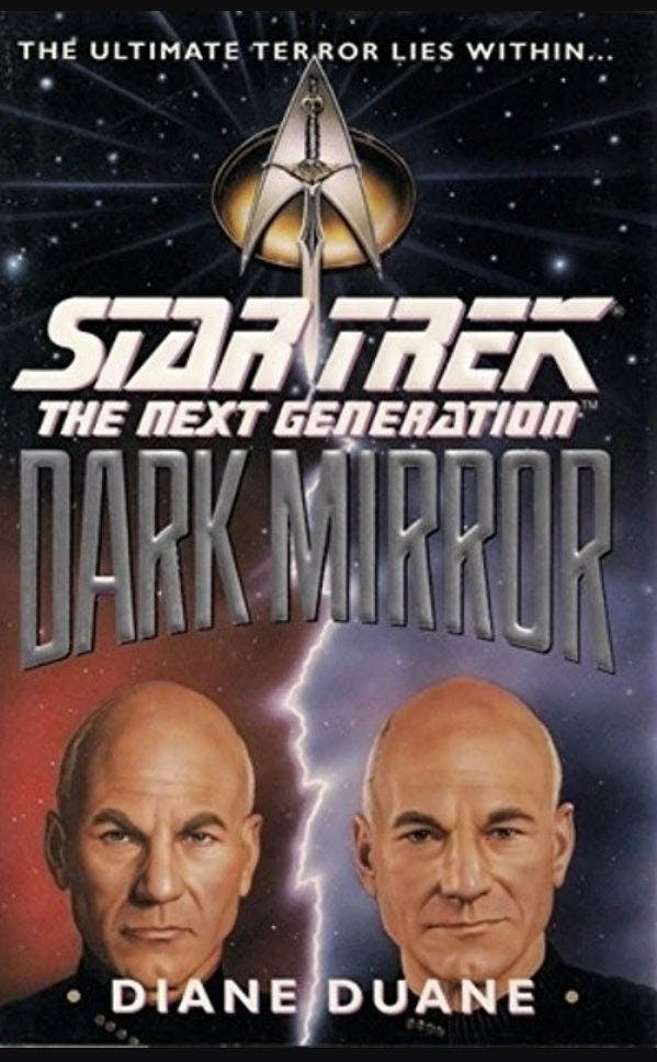 The cover of Diane Duane's Star Trek novel, Dark Mirror