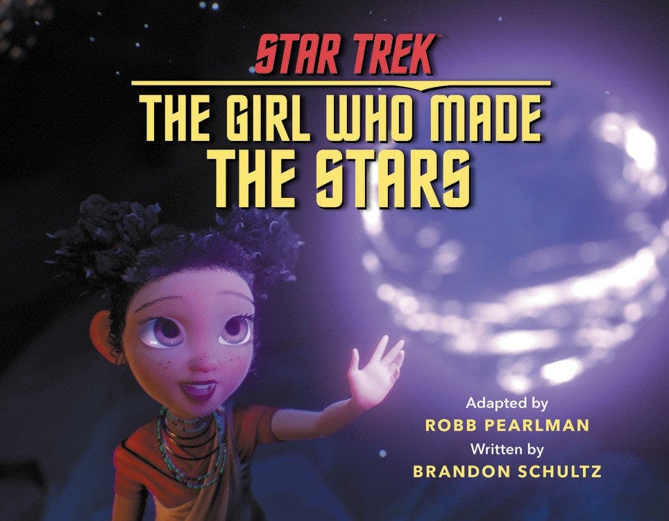 Star Trek Discovery: The Girl Who Made the Stars - picture book cover
