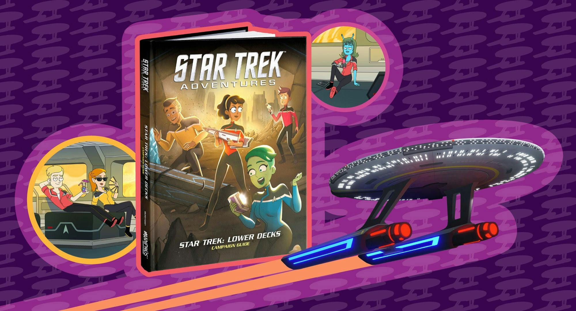 Star Trek Adventures' Lower Decks collaboration