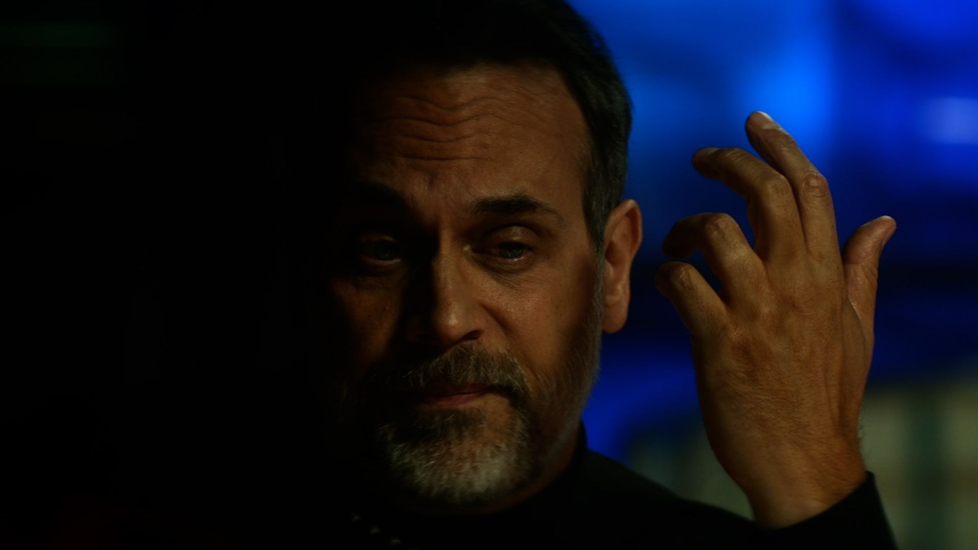 Captain Liam Shaw recalls the trauma from his experience at Wolf 359 on Star Trek: Picard