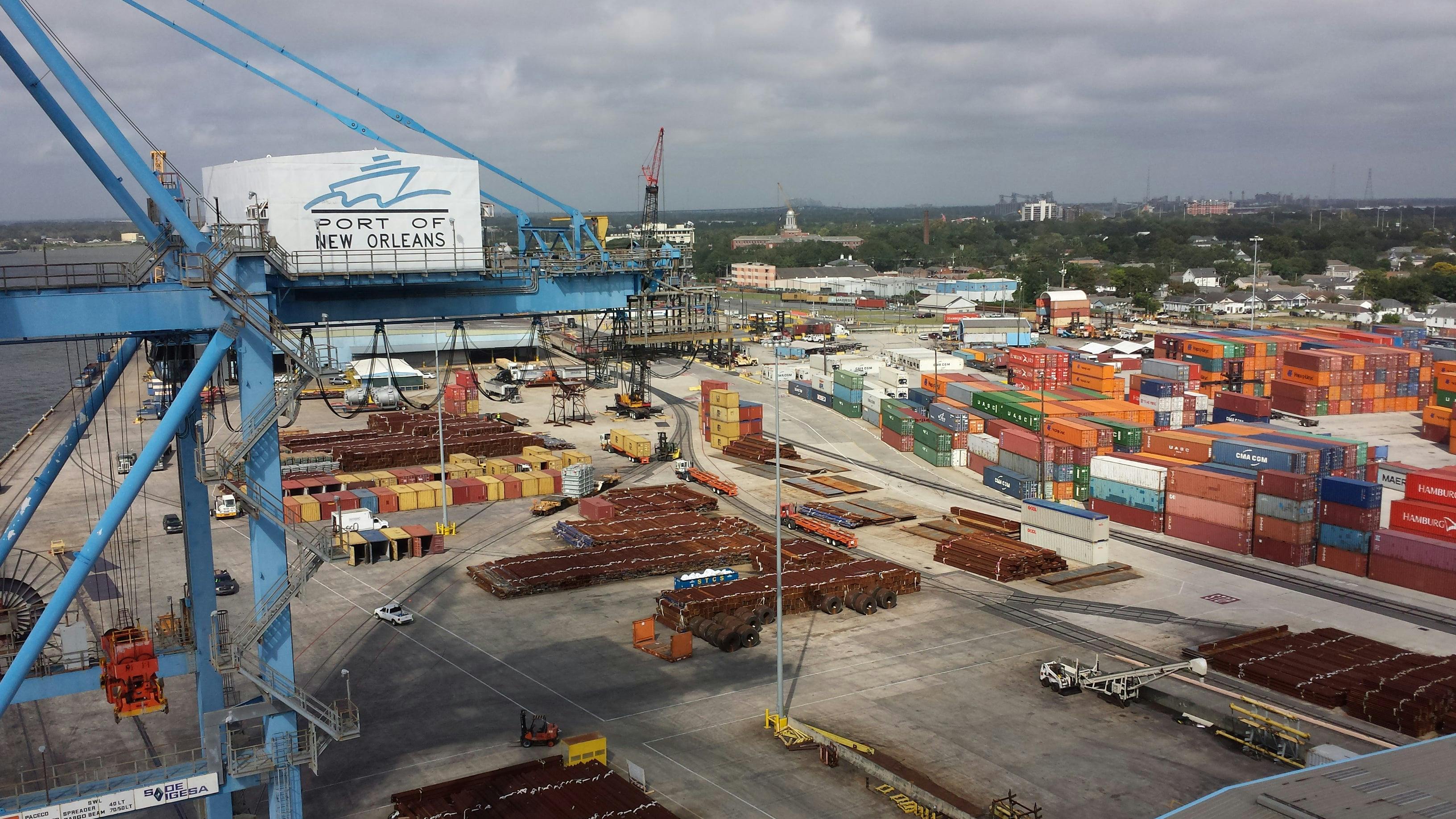 The Port of New Orleans remains a major economic engine for the region.