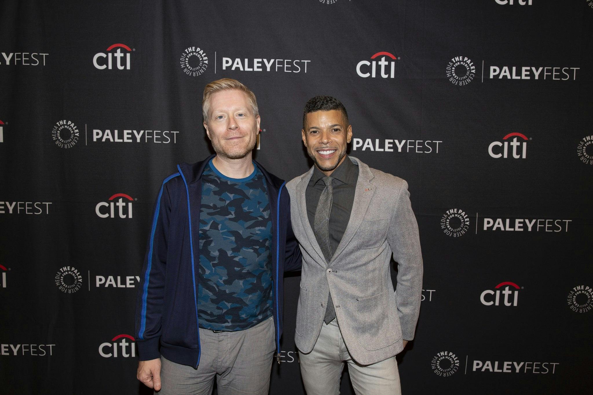 Anthony Rapp and Wilson Cruz at the Paley Center NYC