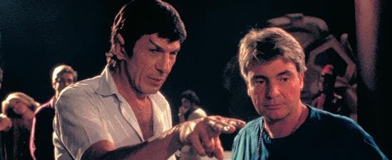 Nimoy Directing The Search for Spock
