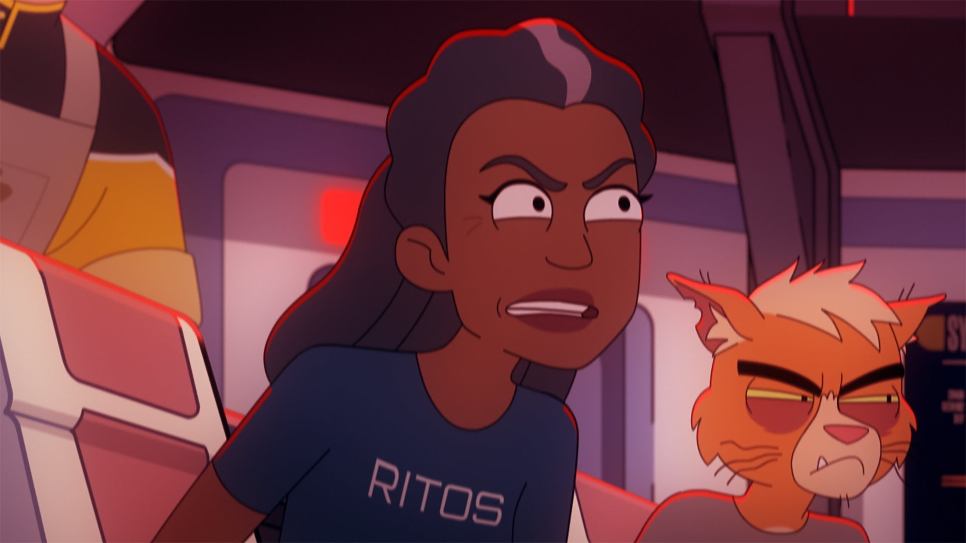 A still from Star Trek: Lower Decks season two, episode nine