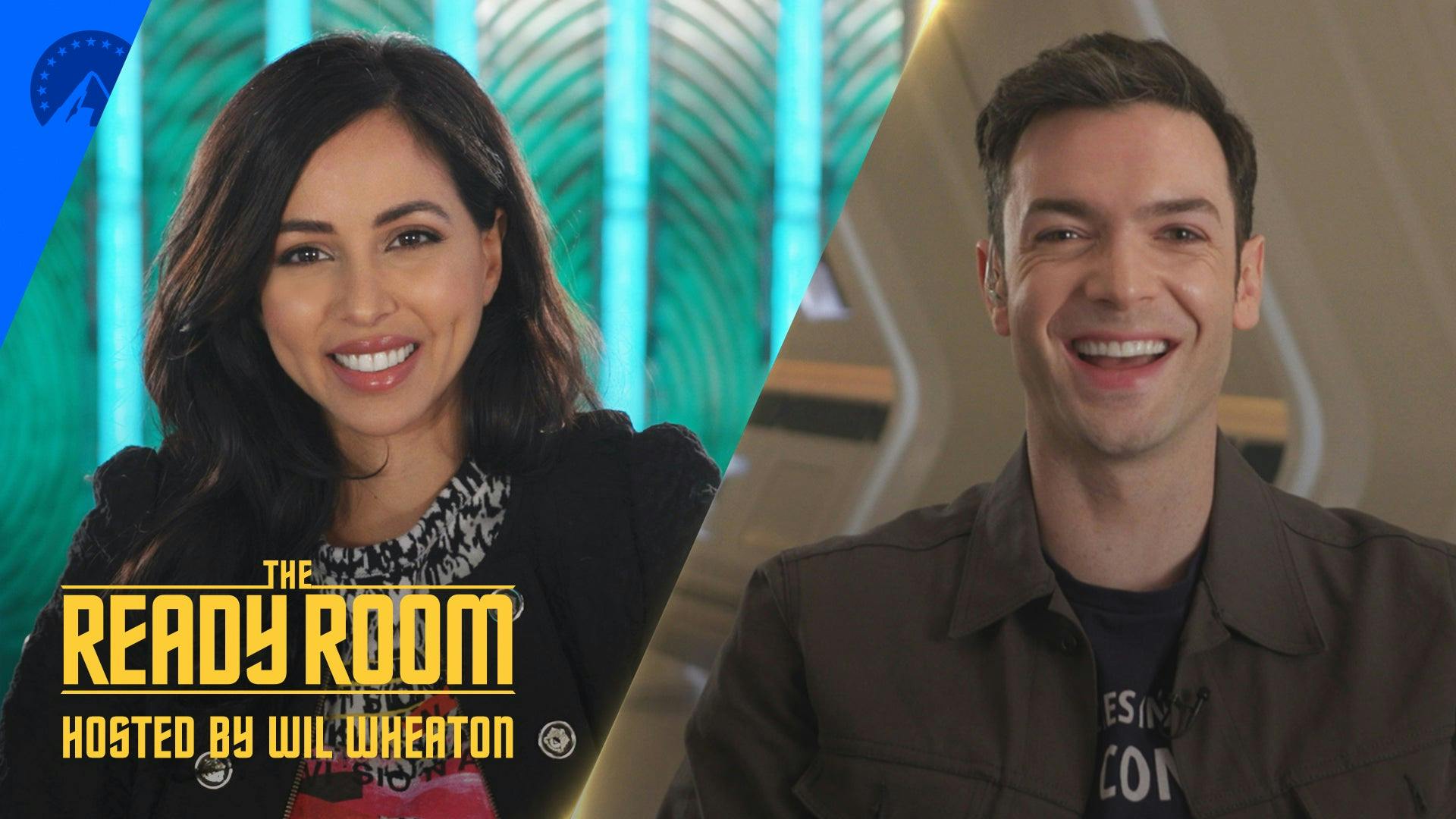 Gia Sandhu and Ethan Peck for The Ready Room 