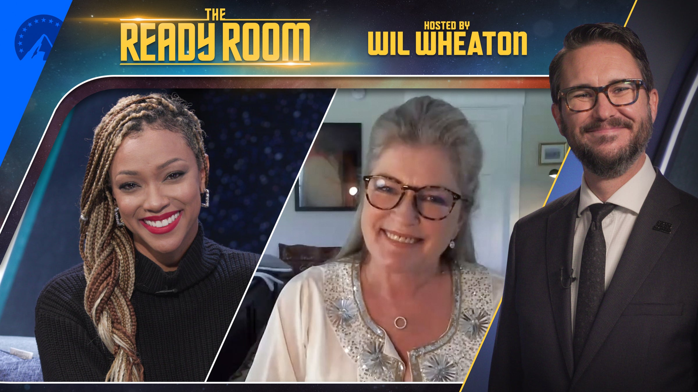 Sonequa Martin-Green and Kate Mulgrew join Wil Wheaton in the Ready Room.