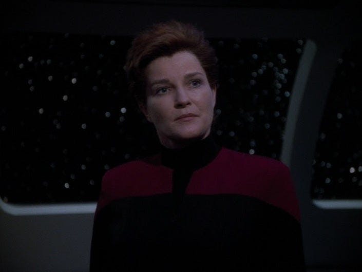 Janeway as depicted in 