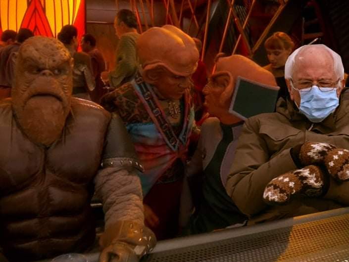 Star Trek: Deep Space Nine, Bernie Sanders