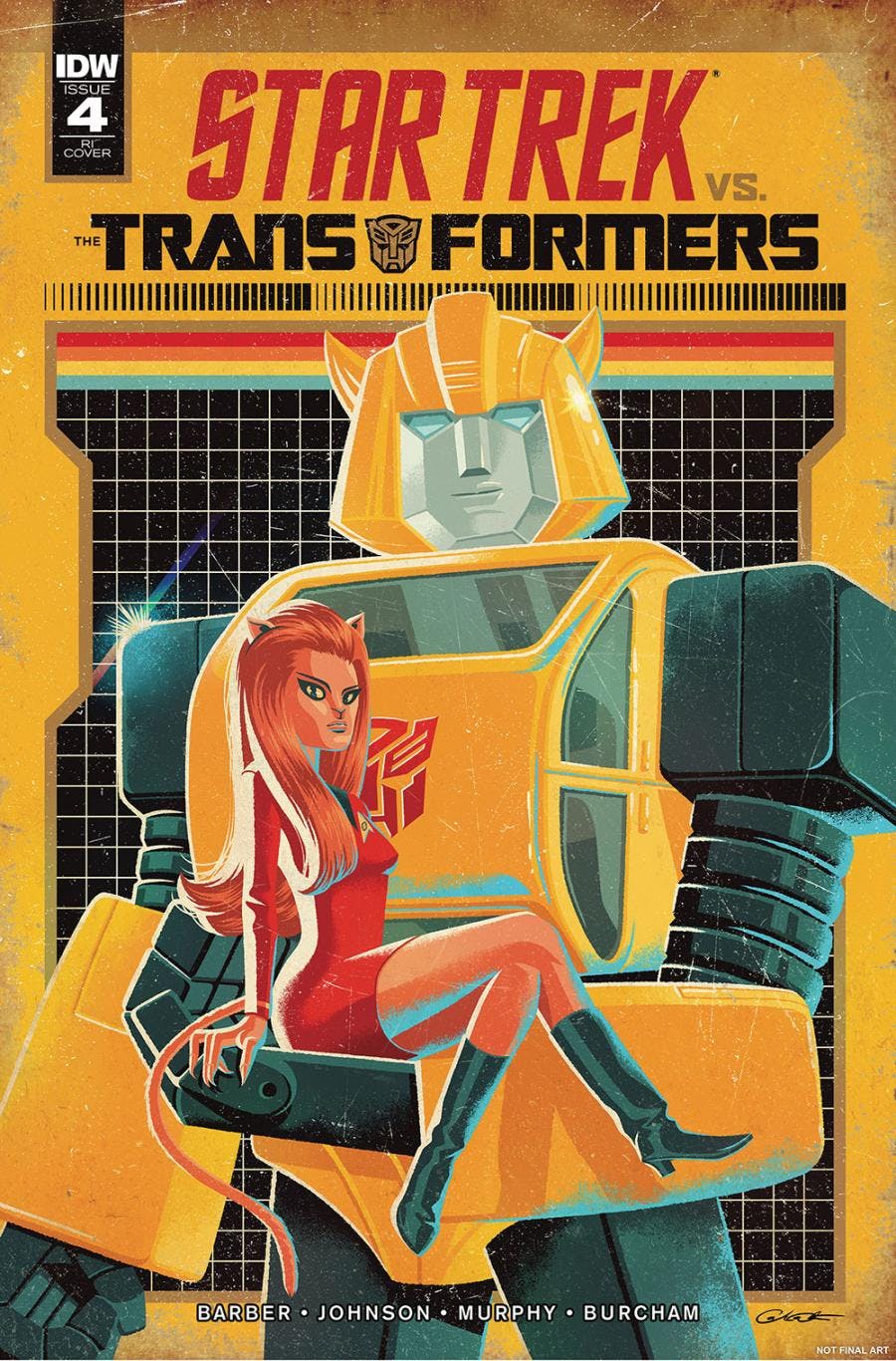 Star Trek vs Transformers #4 Variant Cover