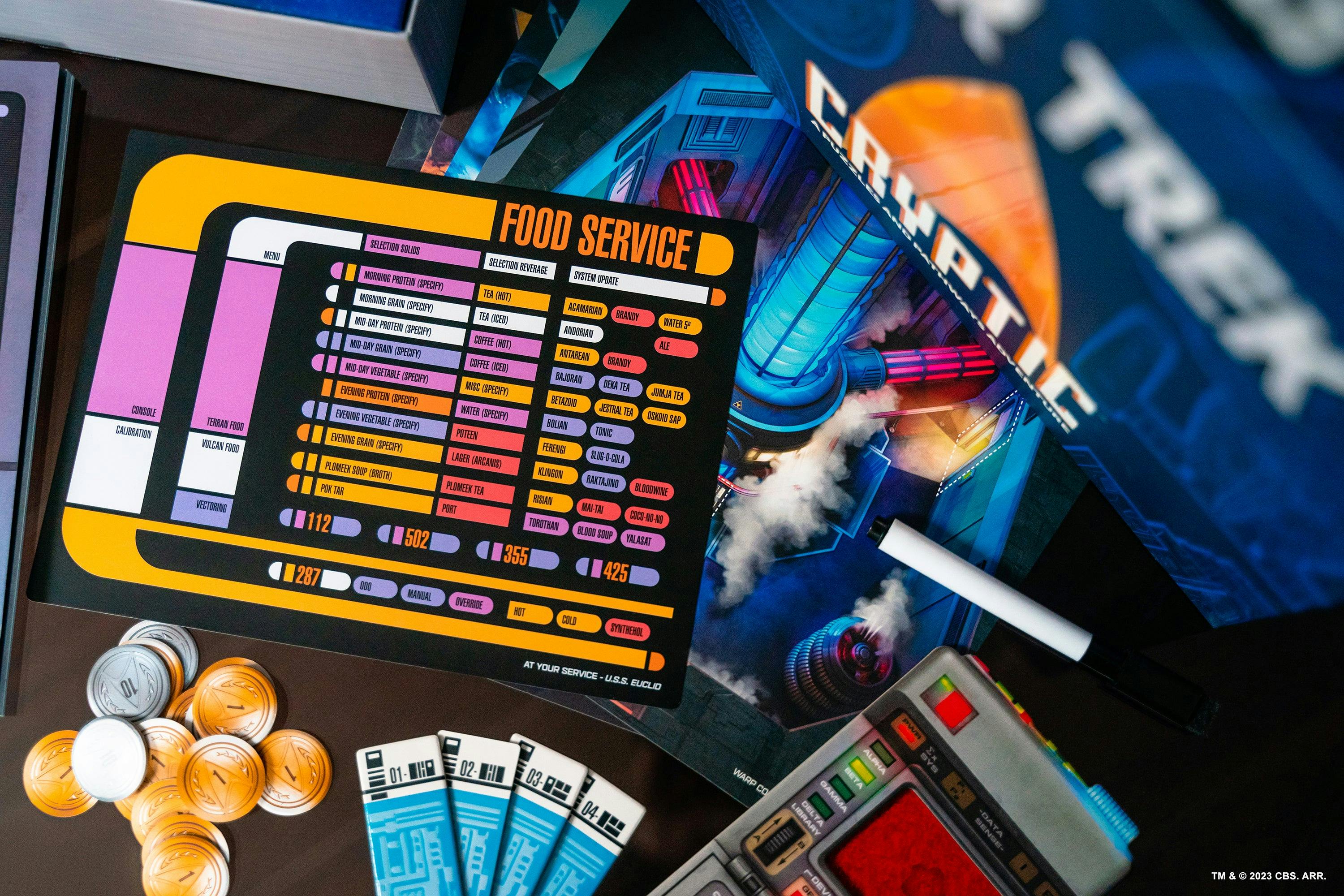 Funko Games' lifestyle photo of Star Trek Cryptic: A Puzzles and Pathways Adventure game