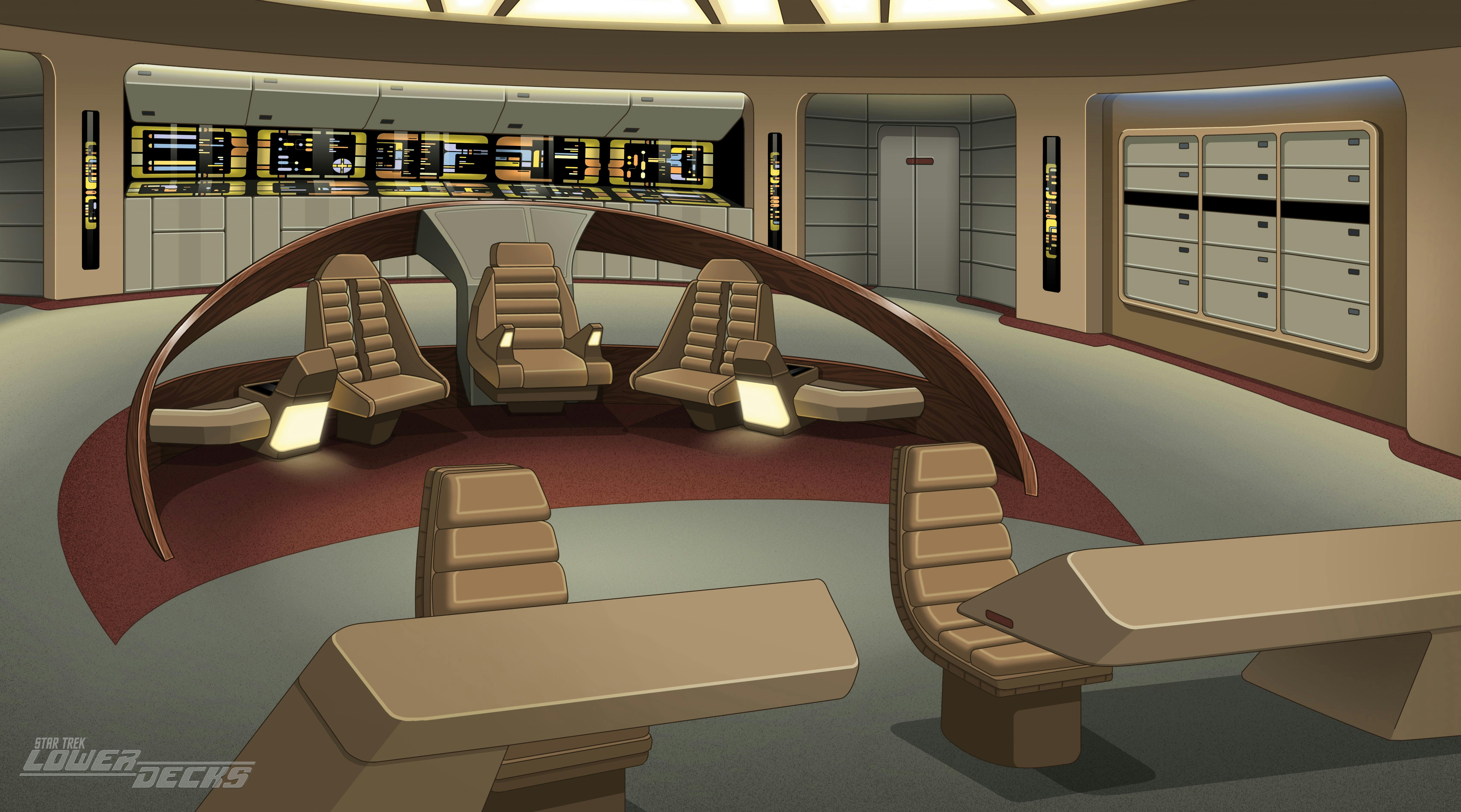 Star Trek: Lower Decks Virtual Background
