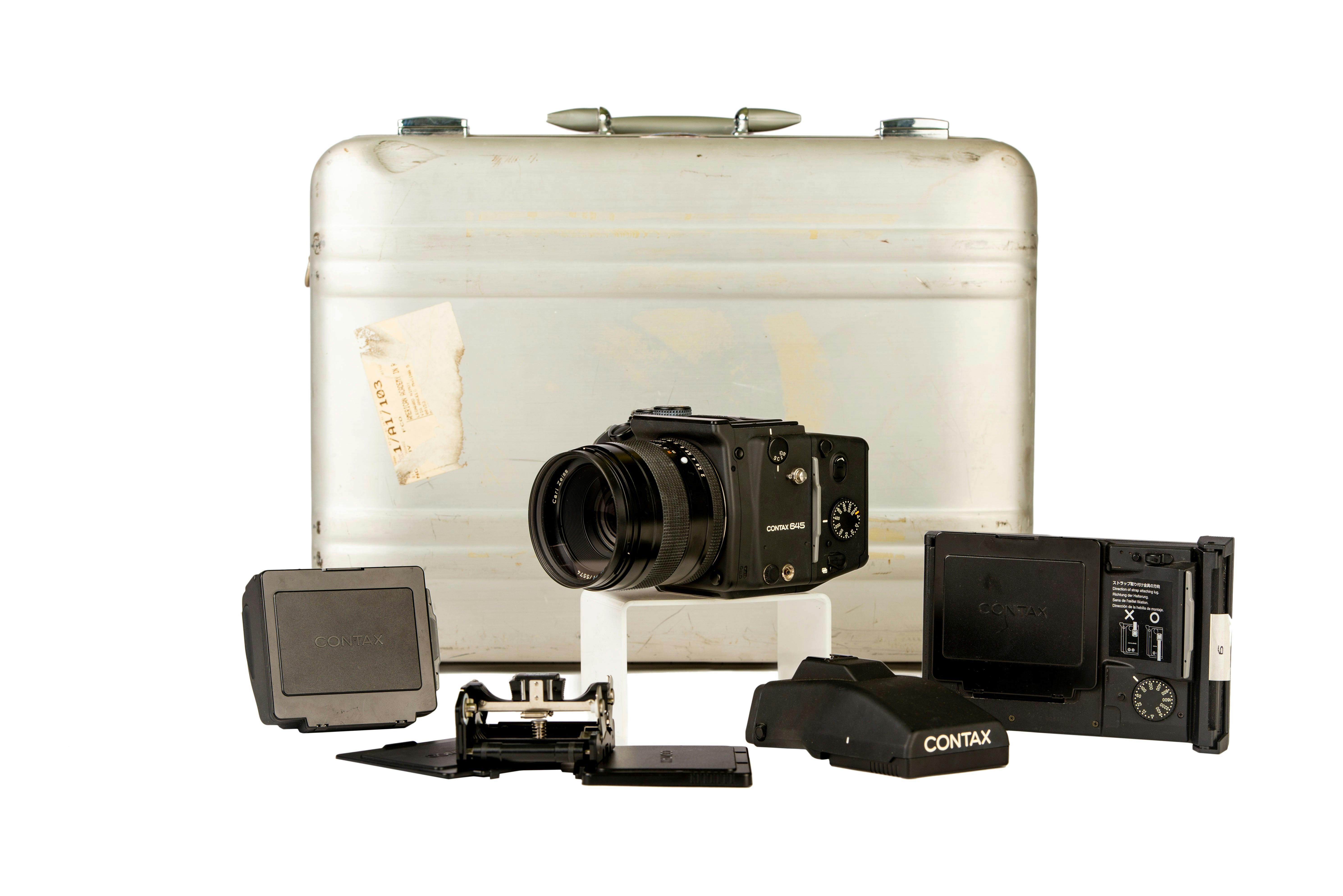 Leonard Nimoy Personal Contax 645 Camera Equipment with Photos from the Collection of Leonard Nimoy