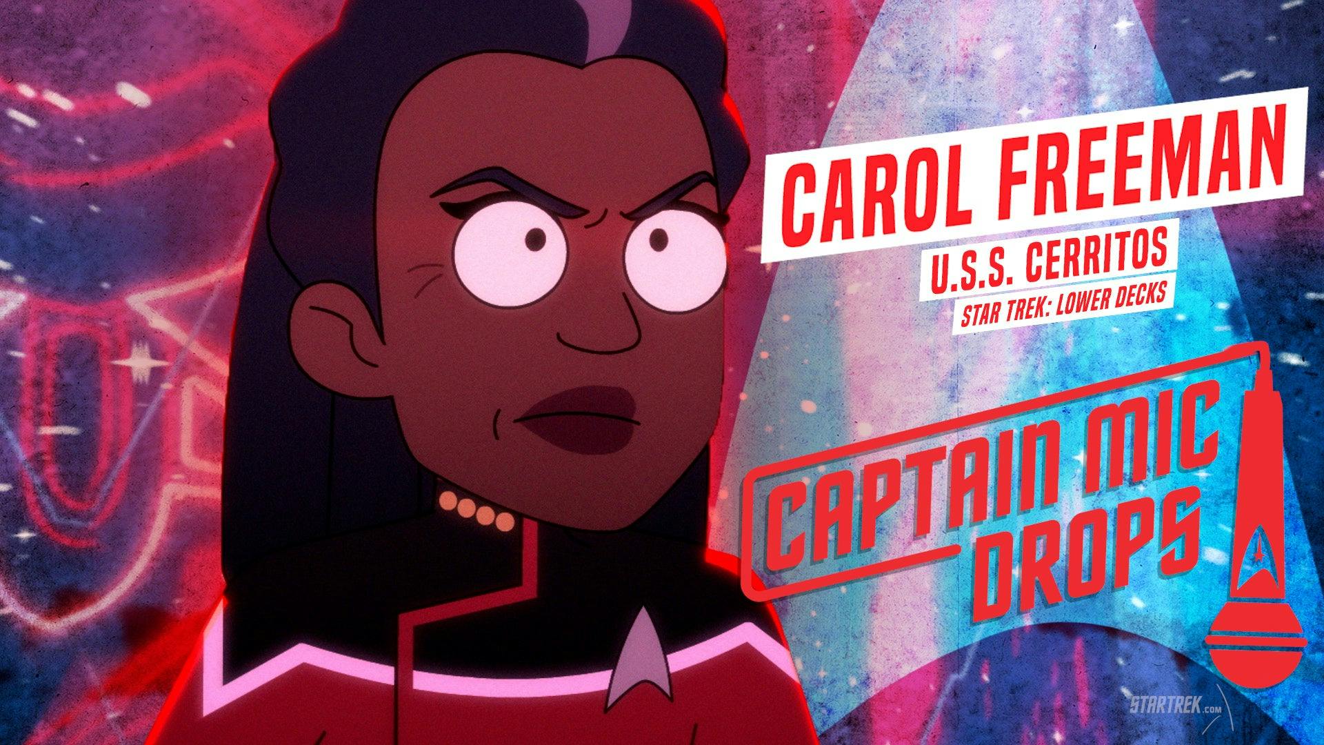 Captain Mic Drops - Carol Freeman