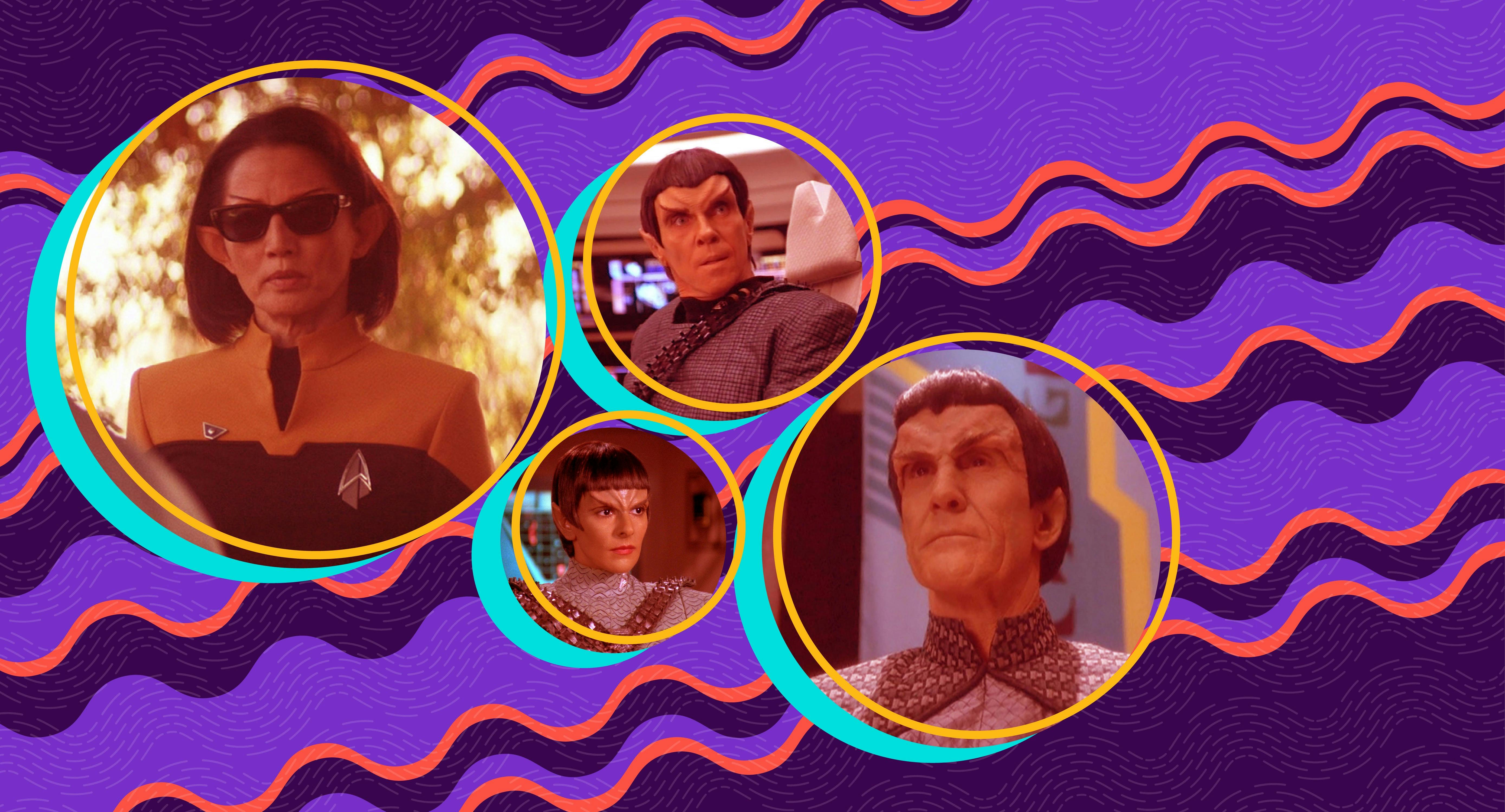 Illustrated banner with members of the Tal Shiar
