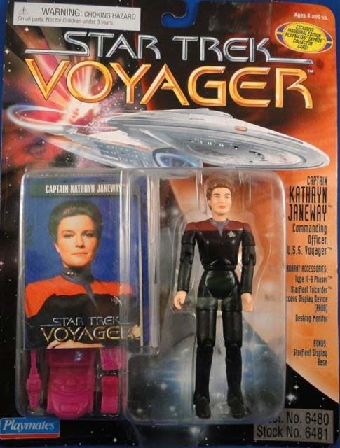 Star Trek: Voyager Playmates Captain Janeway figure