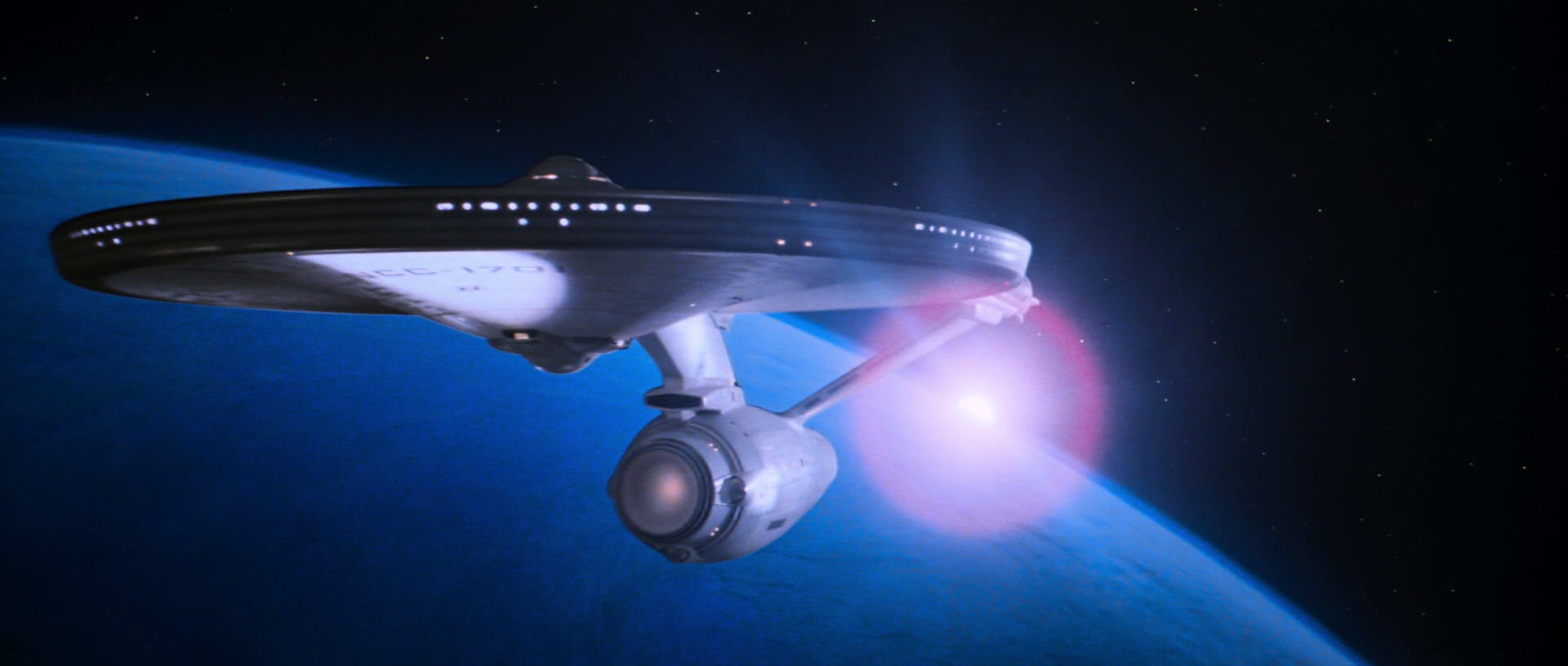 The refit Enterprise launches in Star Trek: The Motion Picture