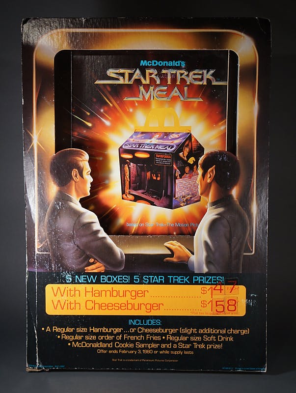 Star Trek: The Motion Picture McDonald's Happy Meal promotion