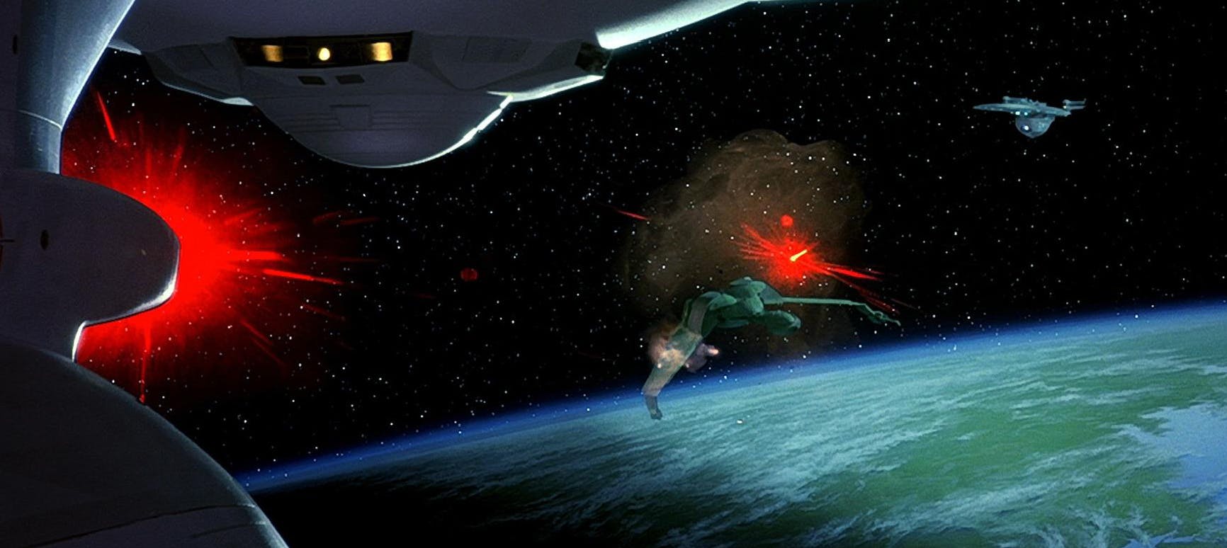 The battle of Khitomer in Star Trek VI: The Undiscovered Country