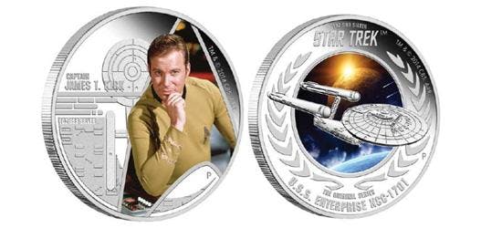star trek coin collection