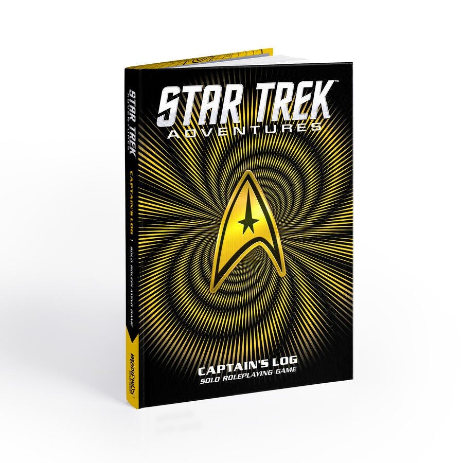 Star Trek Adventures - Captain’s Log Solo Roleplaying Game - Star Trek: The Original Series edition