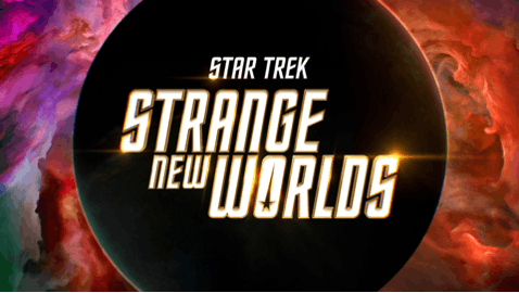 Star Trek: Strange New Worlds logo treatment