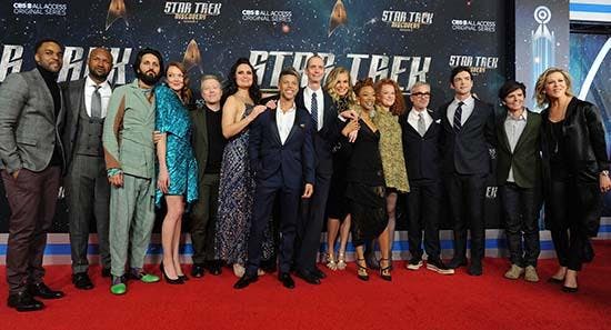 Discovery Cast at Season 2 Premiere 