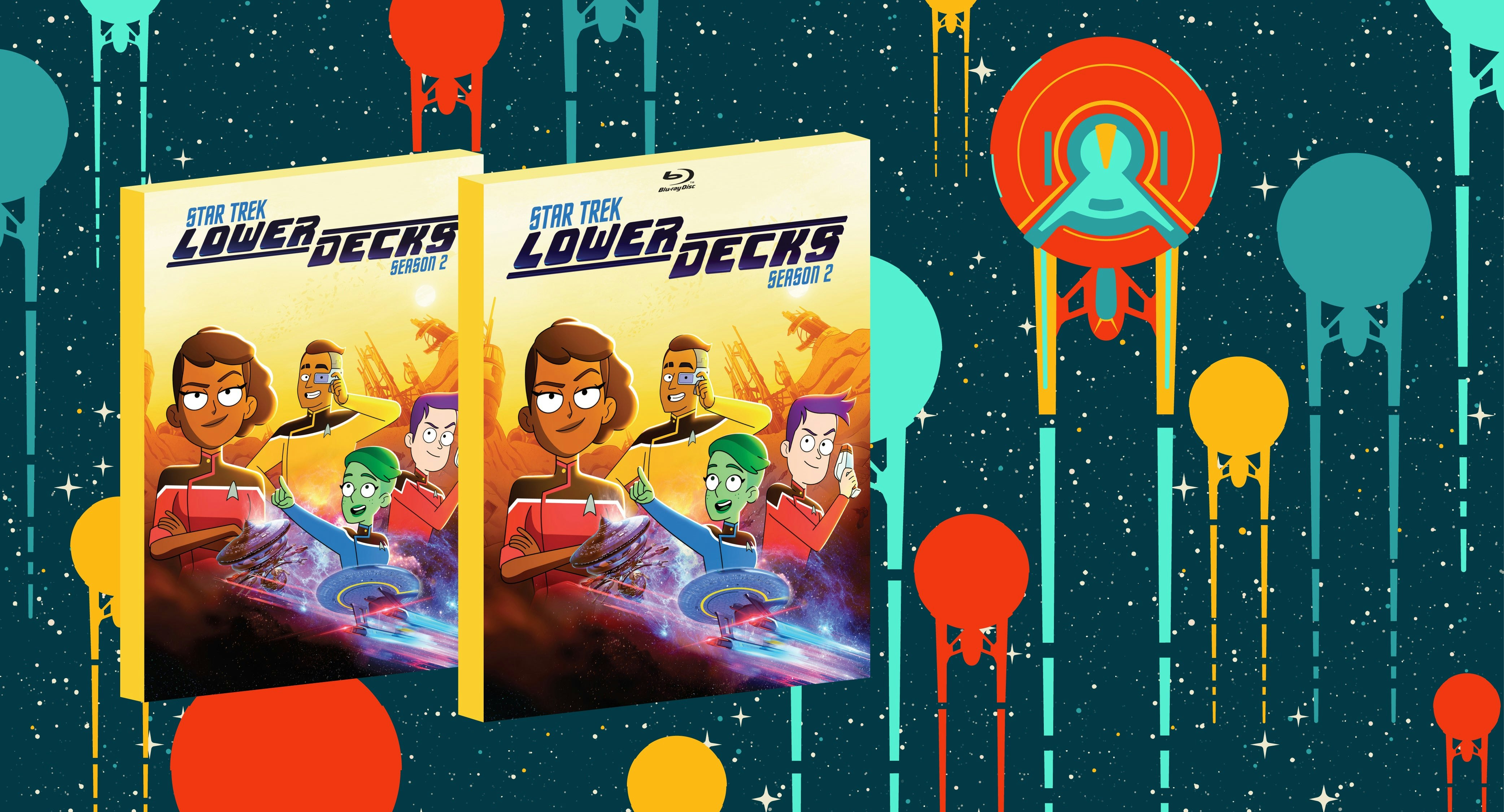 Star Trek: Lower Decks - The Complete Series Seasons 1-5 Blu-Ray Box Set (5 Discs, Region Free)