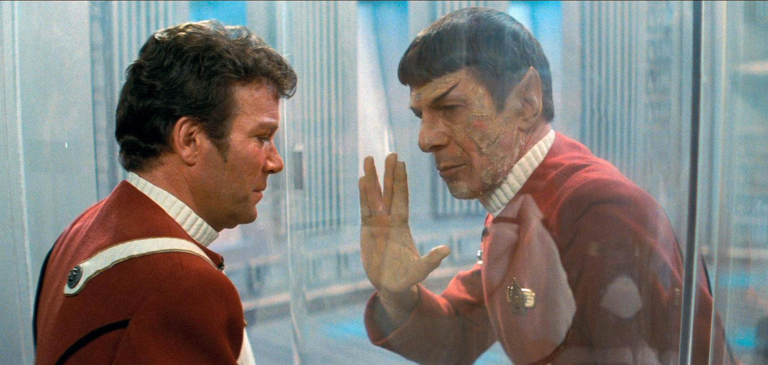 Kirk and Spock in 