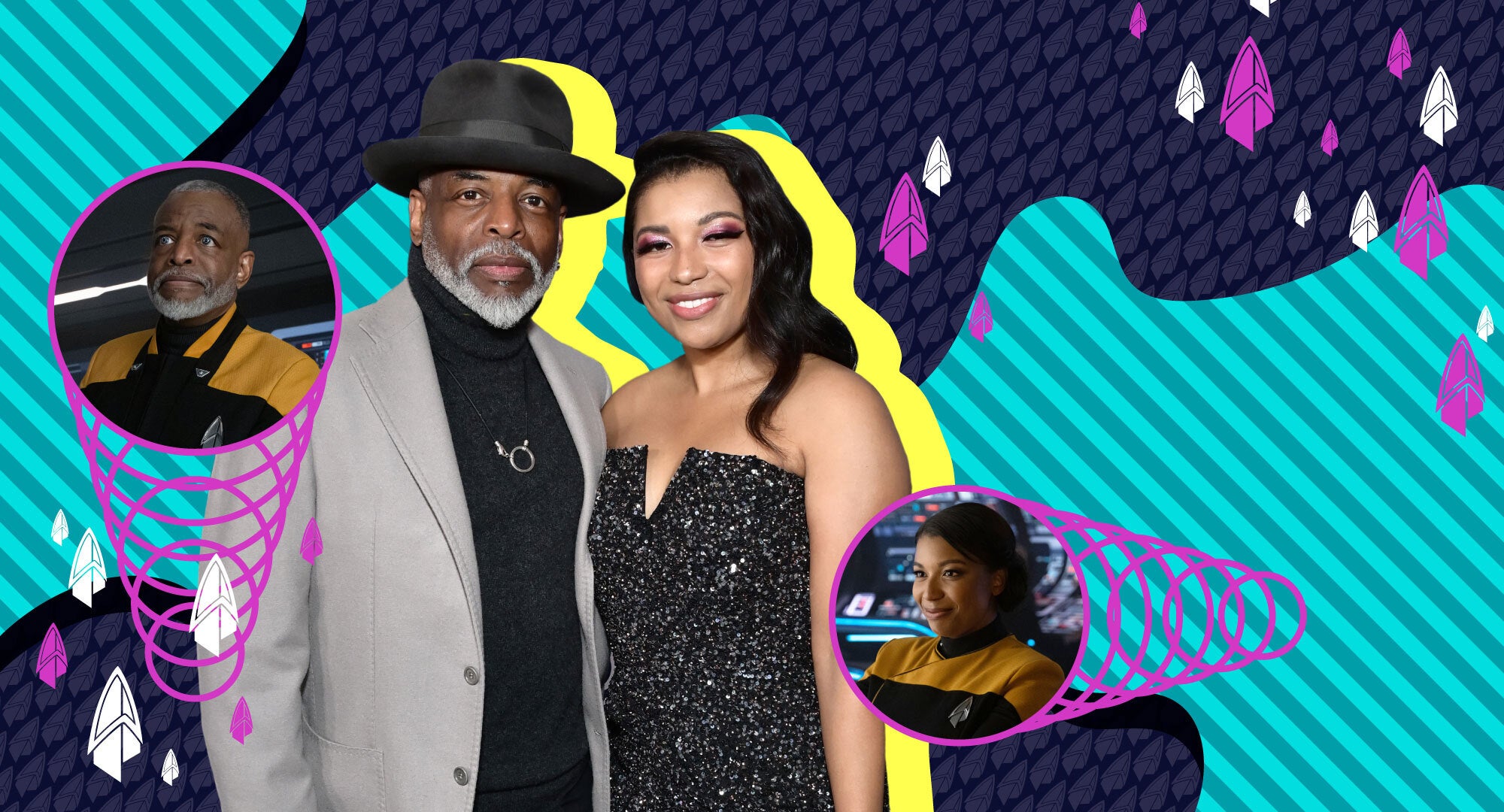 WARP FIVE LeVar and Mica Burton on Making Star Trek Picard A