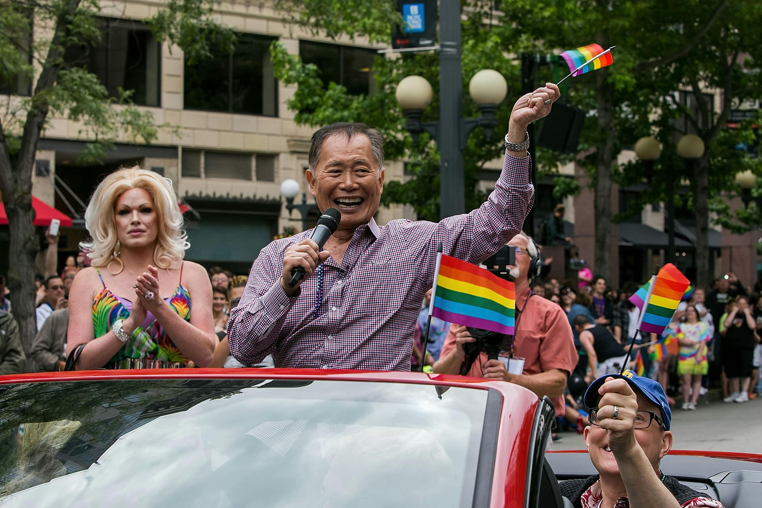 George Takei at Seattle Pride 2014