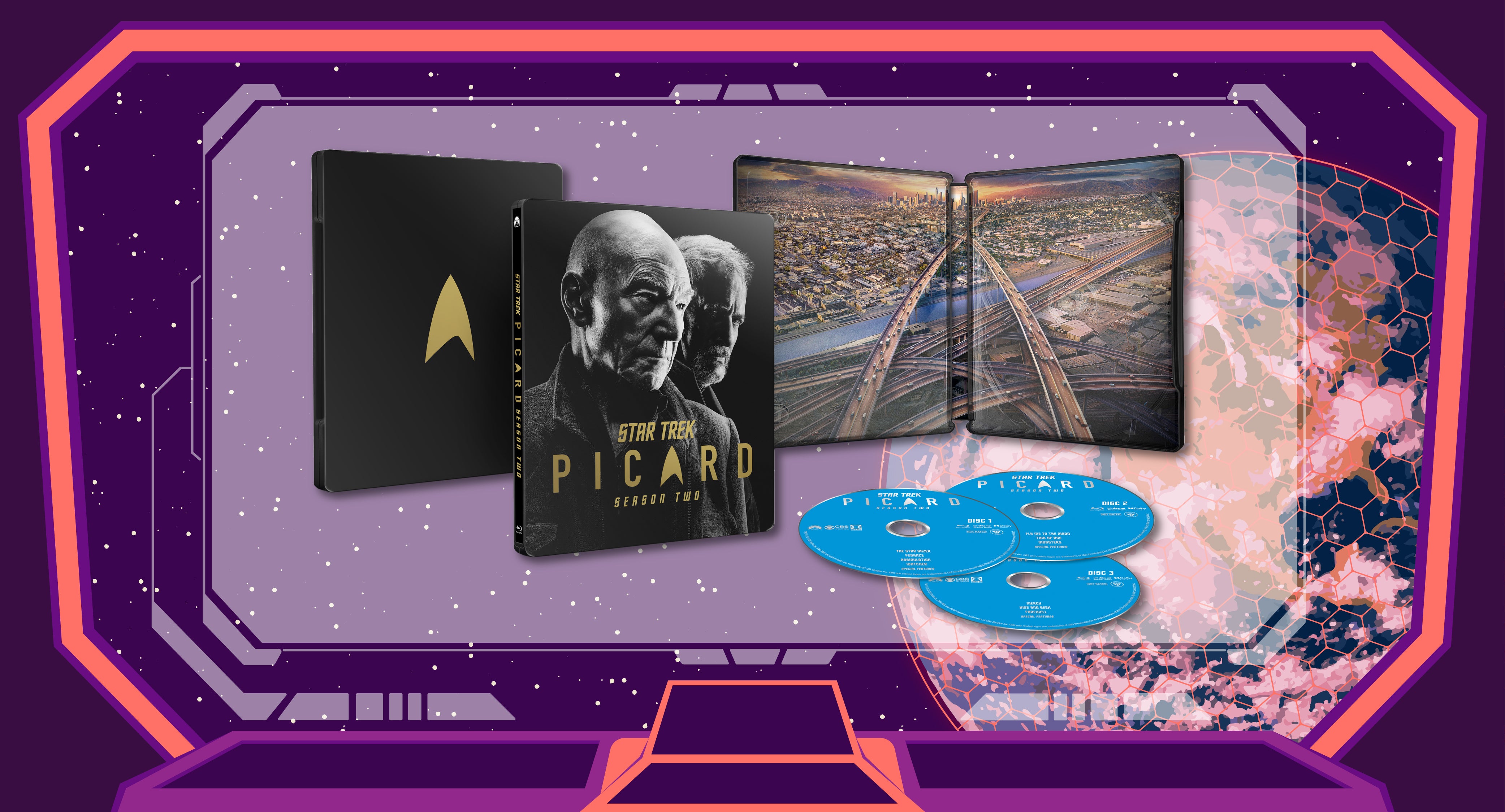 Star Trek: Picard Season 2 Arrives on Blu-ray, DVD, and Steelbook