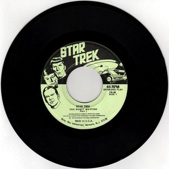 what are star trek records worth