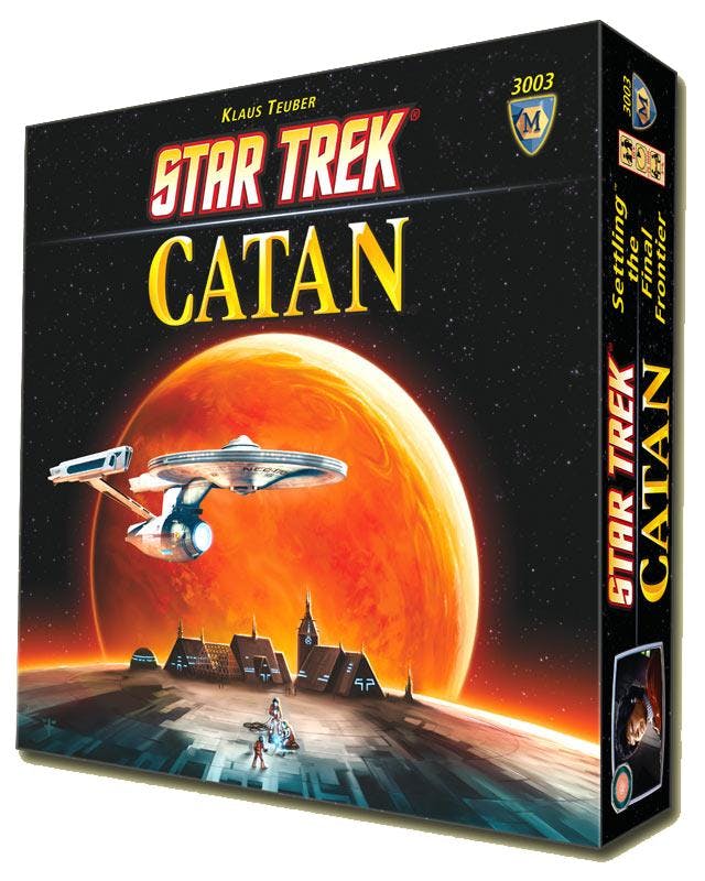star trek catan game board