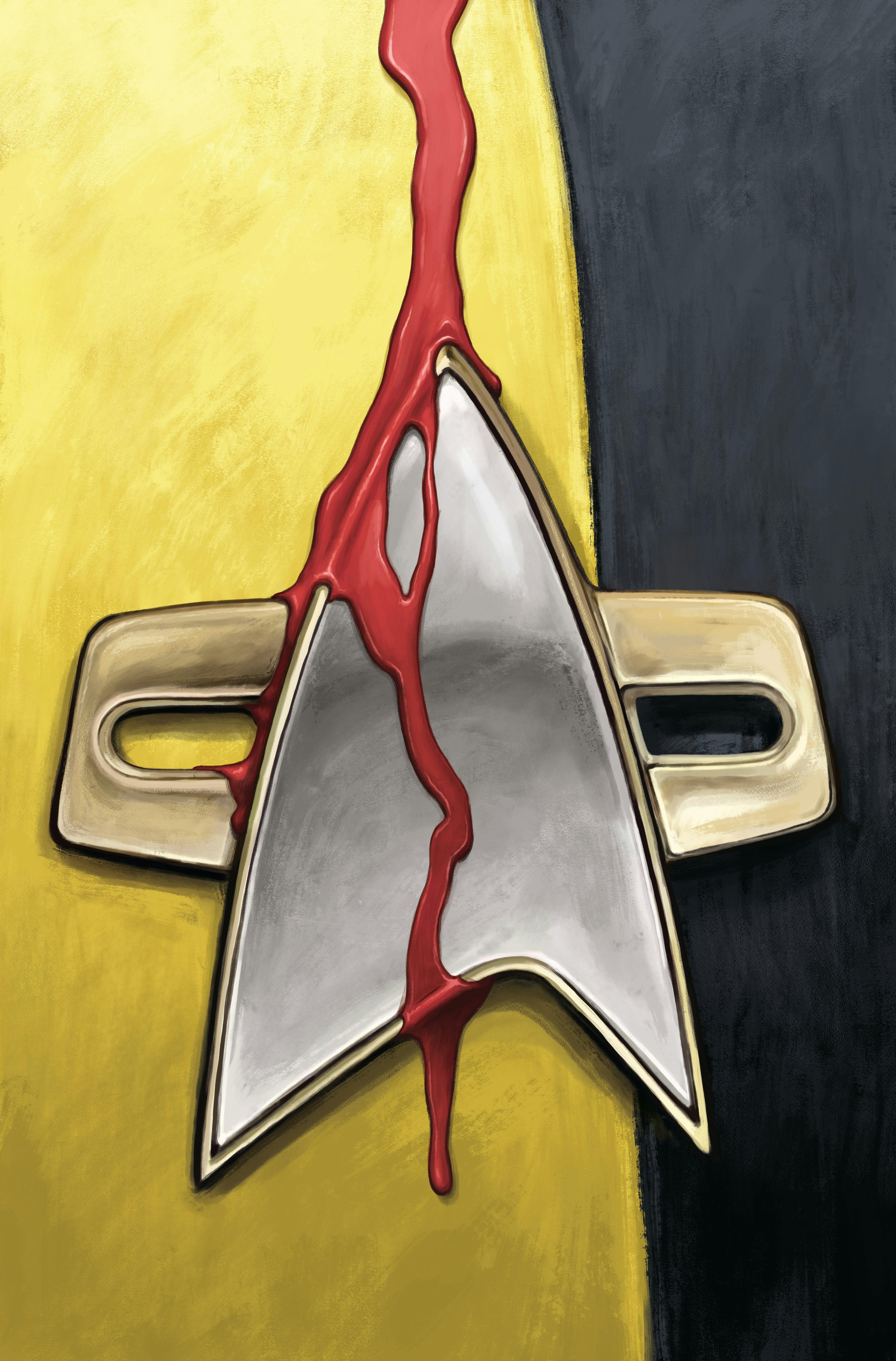 STAR TREK: DAY OF BLOOD Free Comic Book Day Special cover art by Malachi Ward