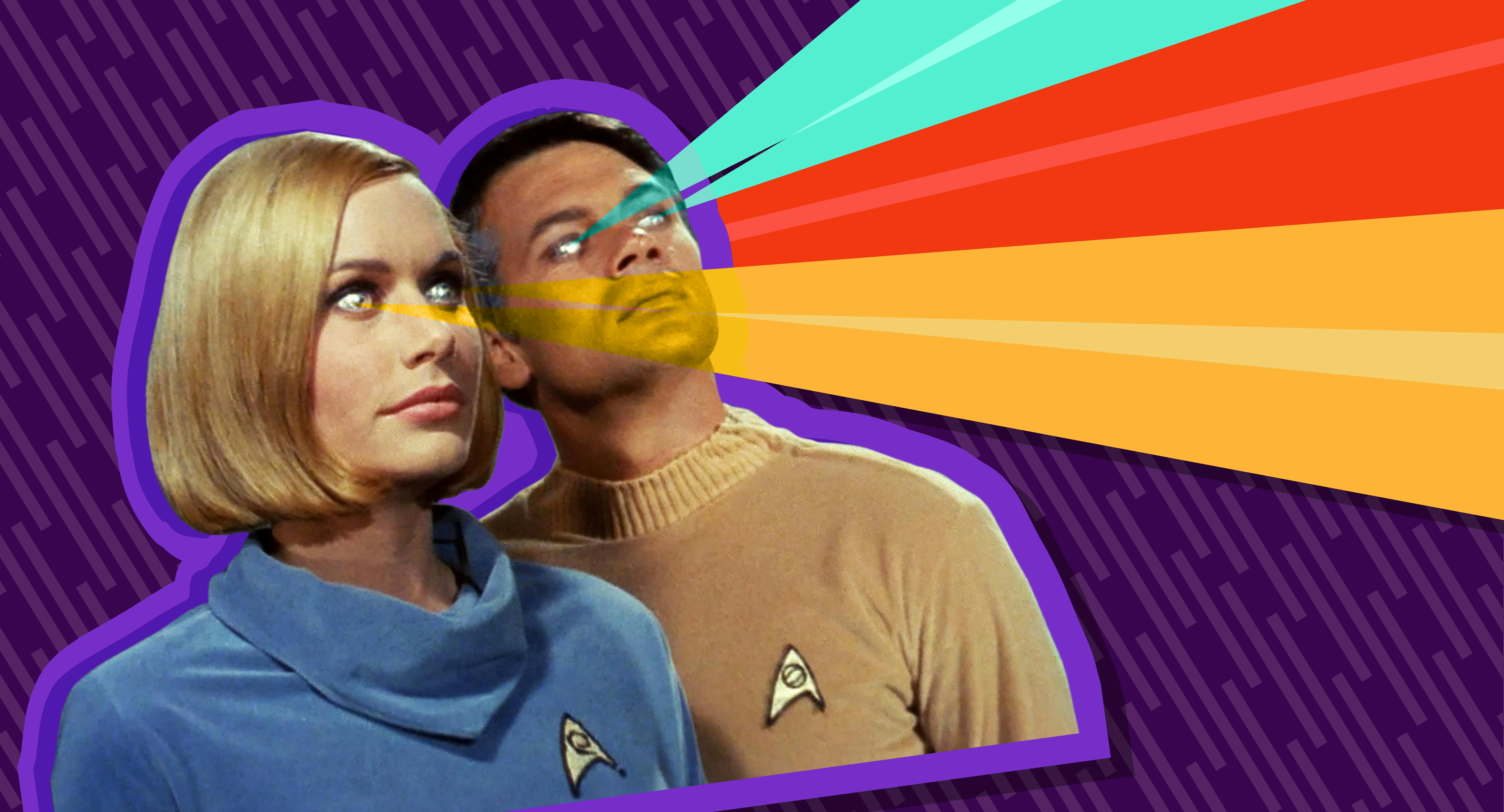 Star Trek: The Original Series - Dr. Elizabeth Dehner and Gary Mitchell in 'Where No Man Has Gone Before'